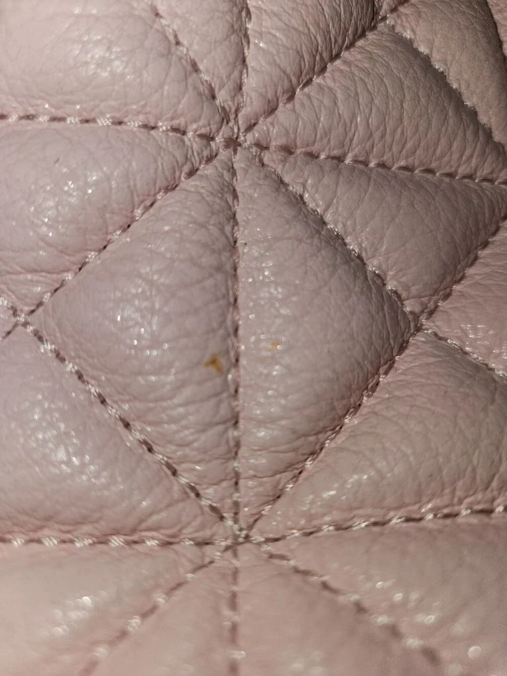 Kate Spade Leather Pink Quilted Classic Feminine Quiet Luxury Shoulder Chain Bag